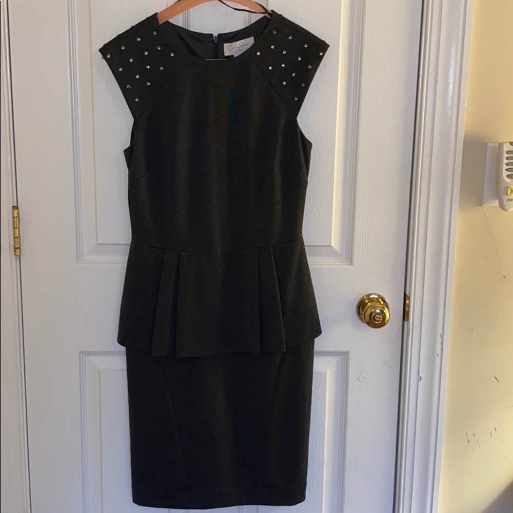 Jessica Simpson Peplum sheath